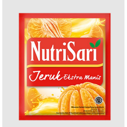 

Nutrisari Jeruk Ekstra Manis Eceran 1 pcs Original Asli