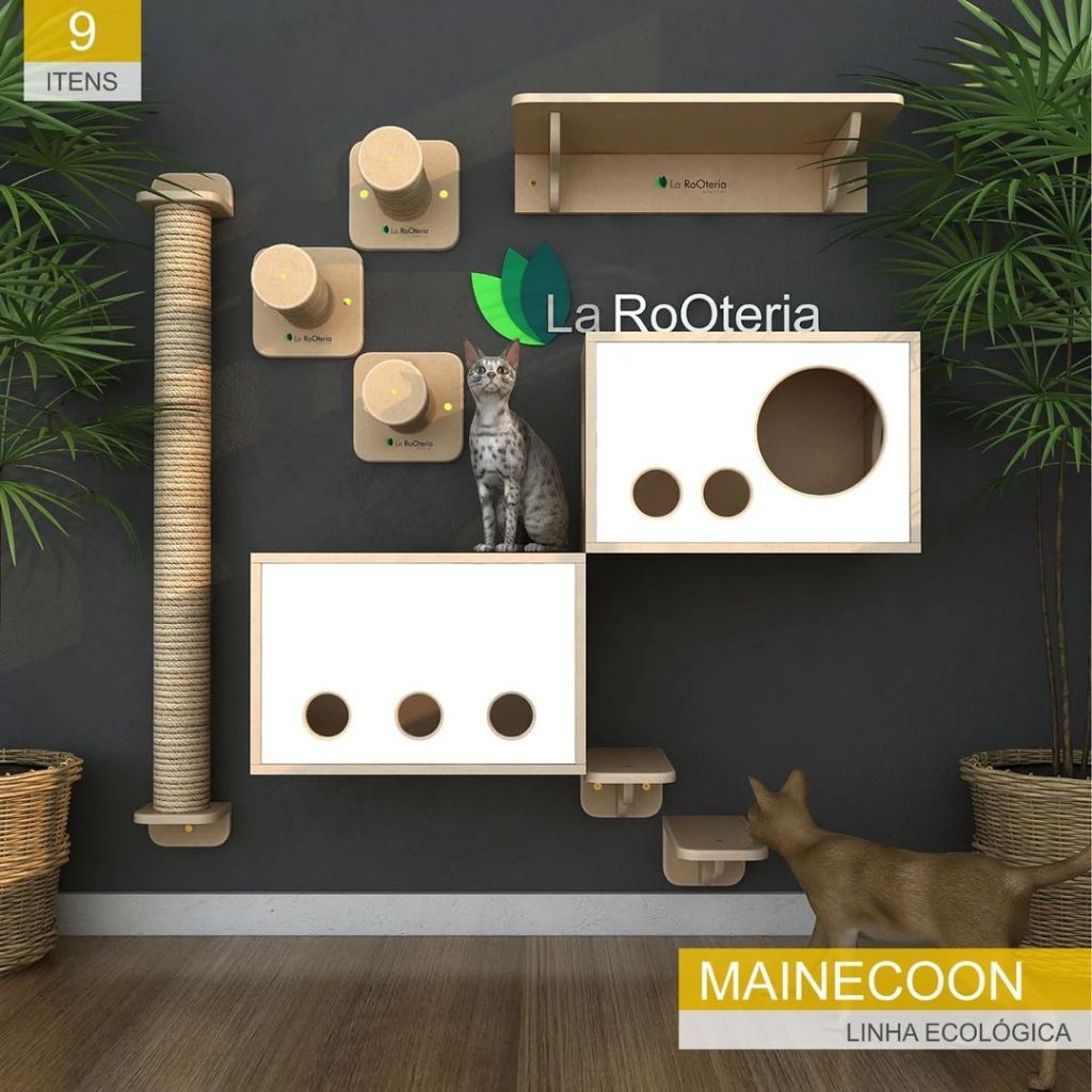 CAT WALL PLAYGROUND MAINAN KUCING GARUKAN KUCING BOX KUCING CAT PLAYGROUND