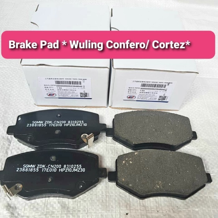Brake Pad Brakepad Kampas Rem Brake Pad Depan Wuling Confero Cortez