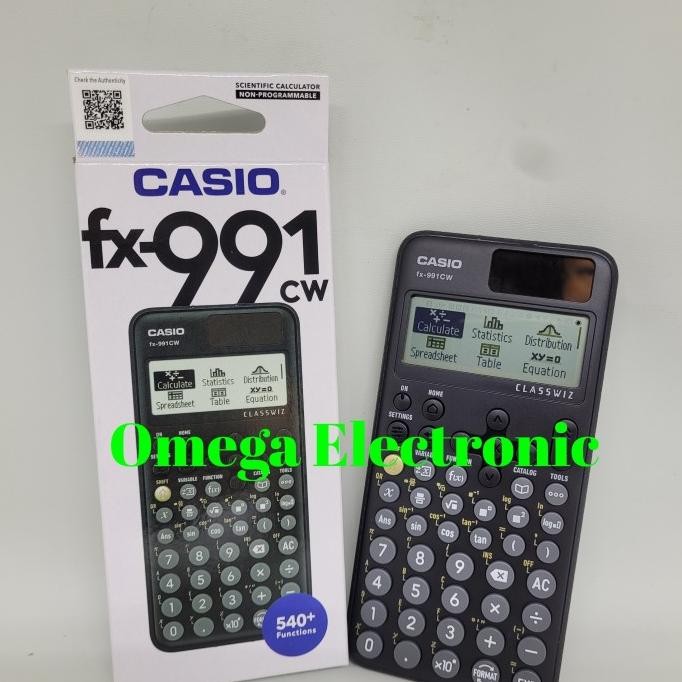 

Casio FX 991 CW - Scientific Kalkulator FX-991CW FX 991CW Calculator Kuliah