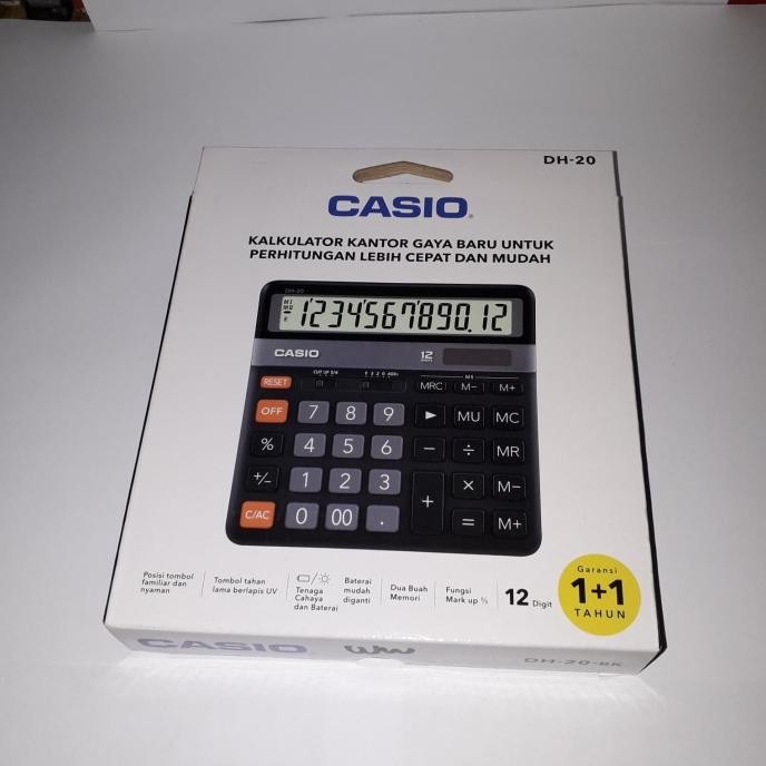 

BEBAS ONGKIR - Kalkulator casio DH-20