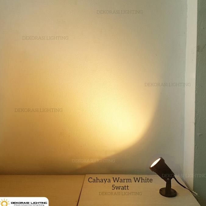 Lampu taman sorot led spotlight waterproof dekor