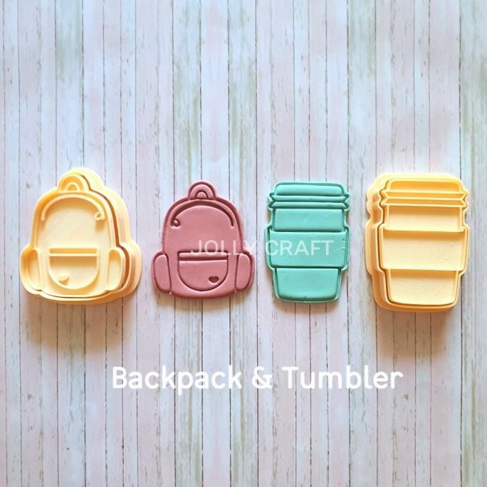 

Produk Unggulan] Cookie cutter BACKPACK & TUMBLER
