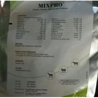 cod Premix Mixpro 1Kg Prebiotik Penggemuk Kambing Sapi Domba