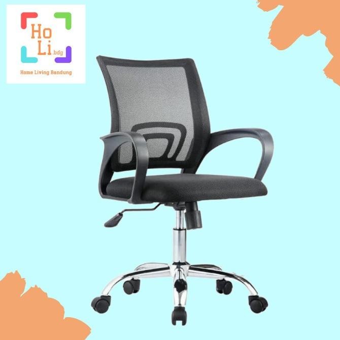 Sale Kursi Jaring / Kursi Kantor / Kursi Kerja Kaki Chrome Hidrolik +