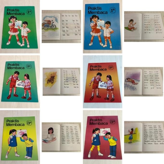 

TERBARU Buku Praktis Membaca 1A 1B 2A 2B 3A dan 3B