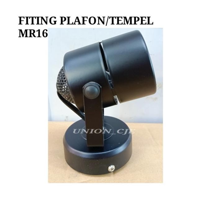 Kap Sorot/Fiting Plafon MR16 + Lampu mr16 Set 220V