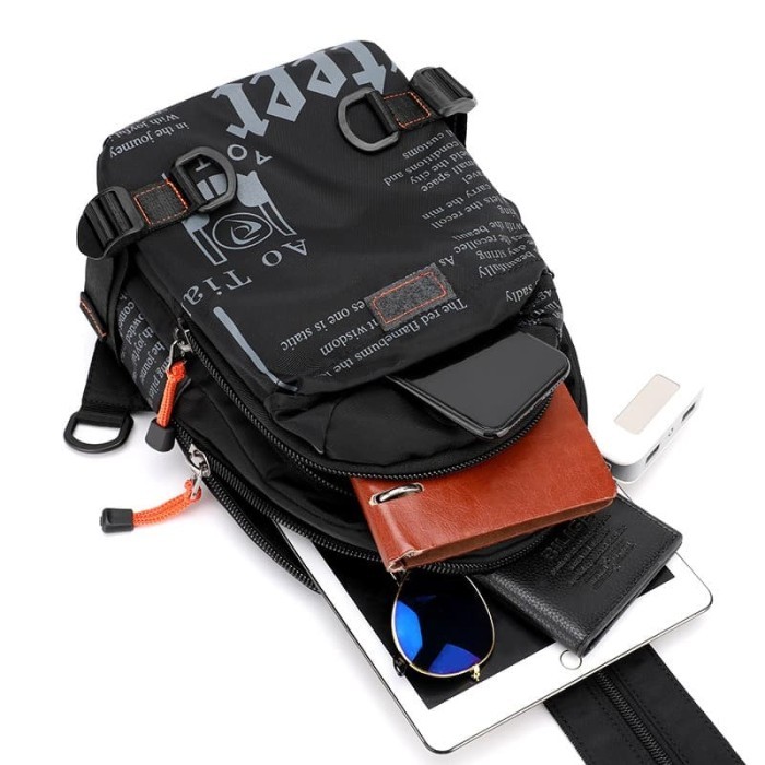 Techdoo Tas Ransel Mini Pria Tas Ransel Pria Tas Punggung Pria Tr303