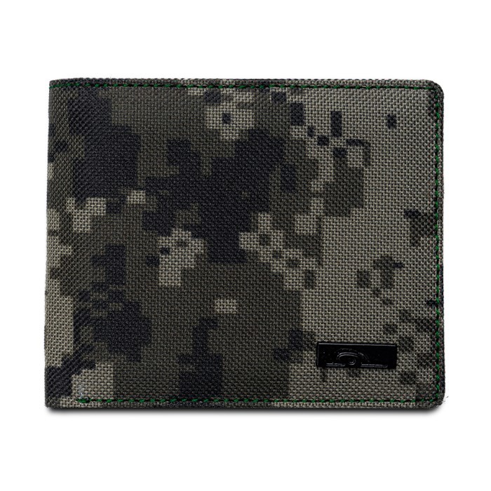 Jfr Abra Wallet - Dompet Pria Bahan Kanvas Army Jp53