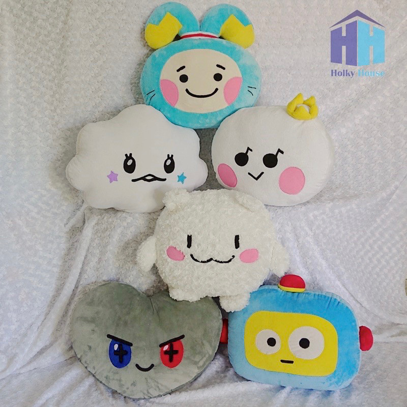 Bantal & Boneka Lucu Boneka Bantal TRUZ Treasure (Chili, Woopy, Romy, Ye-Dee, Som, Yochi, Ruru,