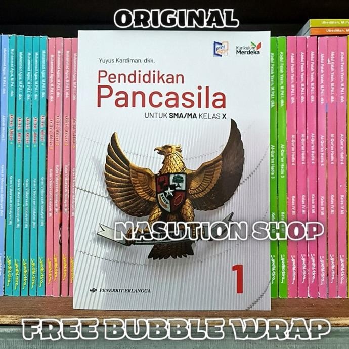 

SALE Buku Pendidikan Pancasila Kelas 1 X 10 SMA Erlangga Kurikulum Merdeka