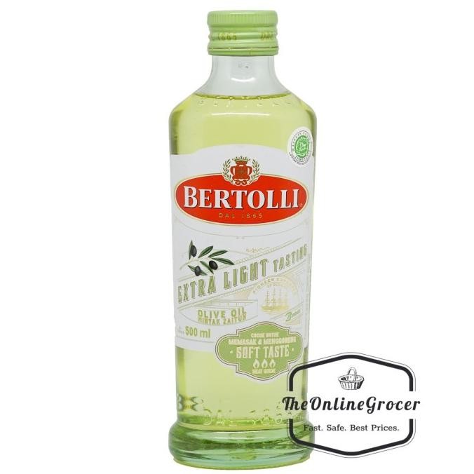 

Bertolli Extra Light Olive Oil 500Ml - Minyak Zaitun Original Dan Terpercaya