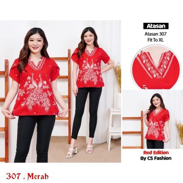 BVF Blouse Cheongsam Batik Sincia Imlek