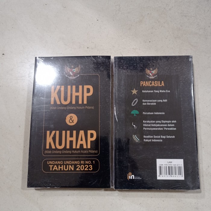 TERBARU Buku KUHP DAN KUHAP 2023