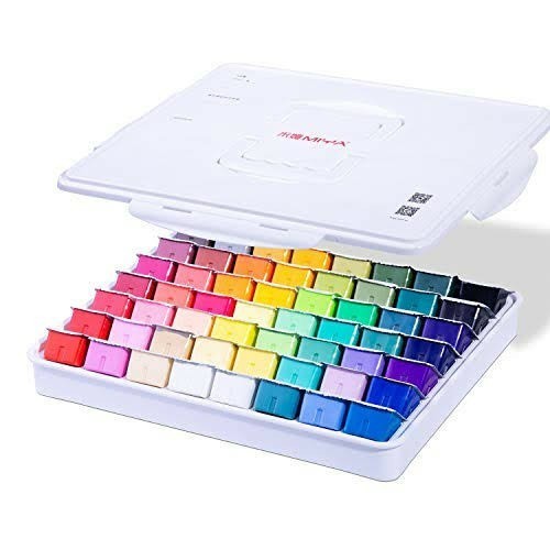 

TERBARU MIYA HIMI GOUACHE 56 x30 mL with portable carrying Case HOT SALE!