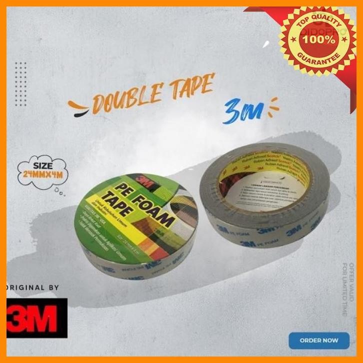 

(dido) doubletape / doubletape tip 3m / solatip 3m asli
