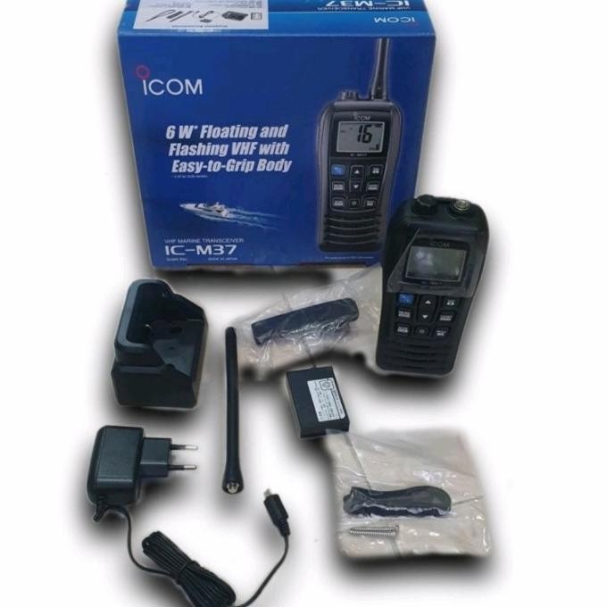 HT ICOM IC-M37 MARINE VHF HT ICOM M37 VHF