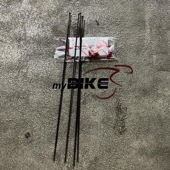 Fulcrum Racing 4 complete Rear Right spoke and nipple 4pcs