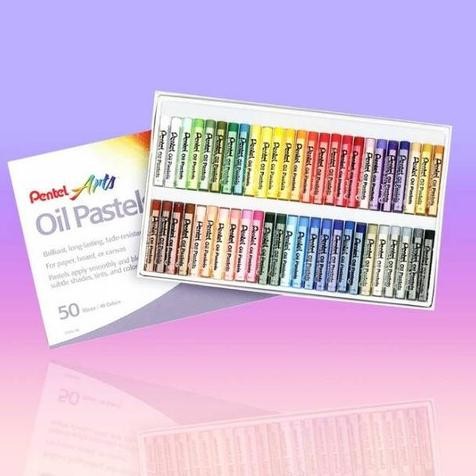 

Terbaik Crayon/ Oil Pastel Pentel 50 Warna Neo