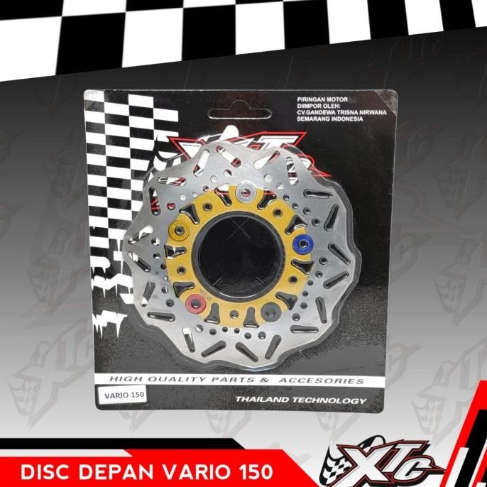 PIRINGAN DISC VARIASI UKURAN STANDAR VARIO 125 / 150 NEW 5 LUBANG BAUT