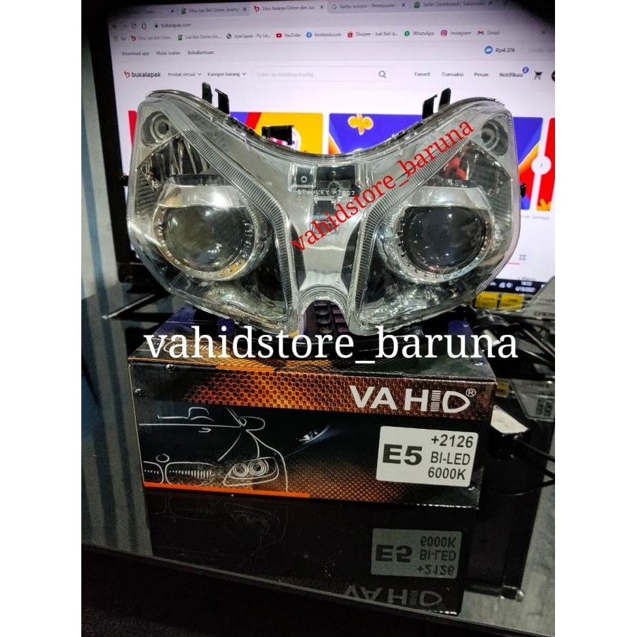 Vahid Biled E5 Headlmp vario ori FI 110 old 11OKTZ4 sparepart
