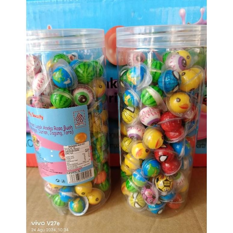 

Lm - permen lunak mini halal isi 120 pcs/toples