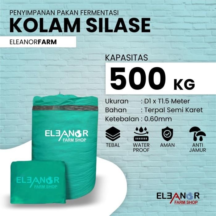 Kolam Silase Silo Bag Kolam Pakan Fermentasi Ternak Kambing Sapi 500Kg