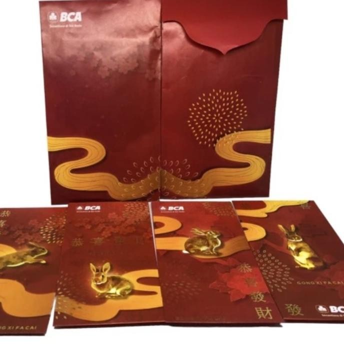 

BANK BCA Angpao Amplop Merah Angpau Hongbao Imlek Sincia Hungpao BS66