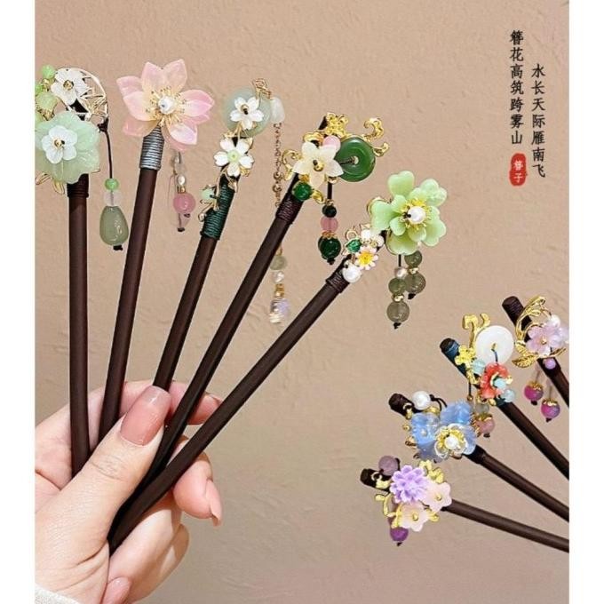 Ada tusuk konde sangjit/tusuk konde tradisional/wedding party tusuk konde premium/hairpin tusuk kond