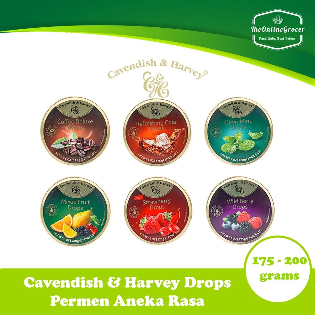 

Lm - Cavendish & Harvey Candy Drops 175gr Permen Aneka Rasa