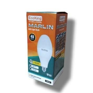 LAMPU JALAN 40W LED BULB MARLIN ECOKING 40 WATT E27 DAN E40