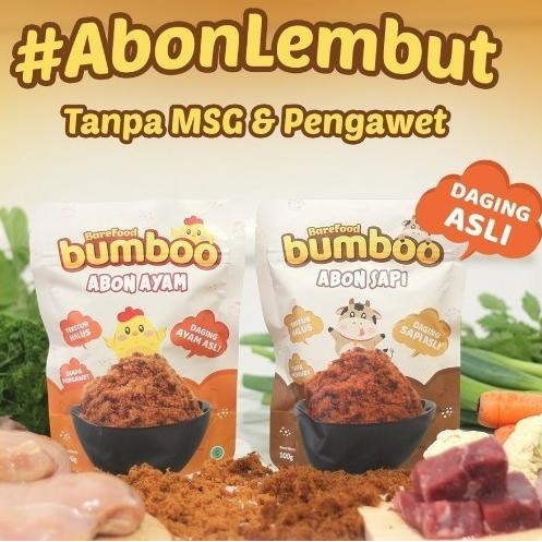 

LIMITEDEDITION Bumboo Abon Asli 100gr - Tekstur Lembut MPASI Si Kecil -Tanpa MSG