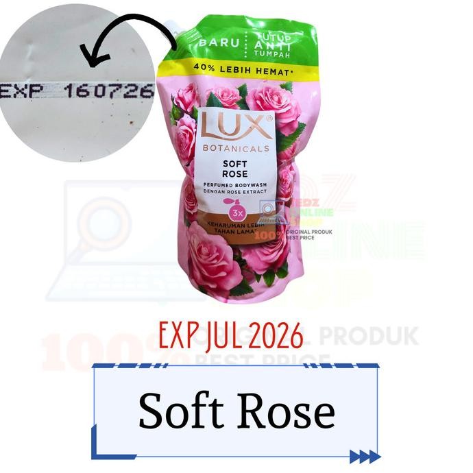 Baru Sabun Mandi Cair Lux Refill 825 ml