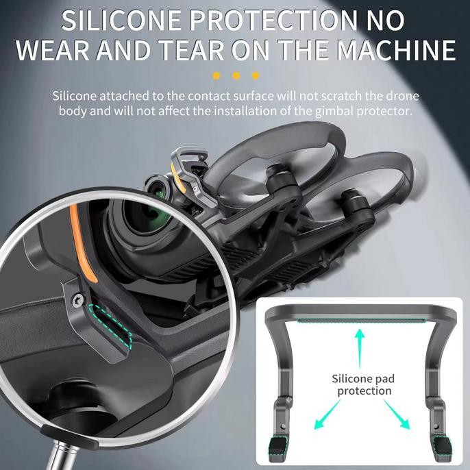

Startrc Lens Protection Bumper Aluminum Alloy For Dji Avata 2 Terlaris