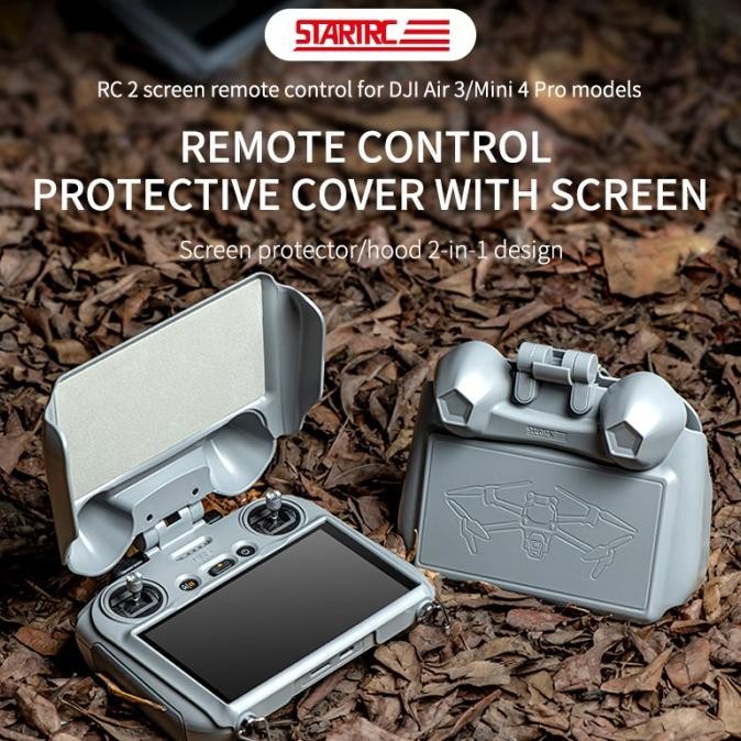 

Startrc 2 In 1 Sunhood Sunshade Cover Protector Dji Rc 2 Mini 4 Pro Terlaris