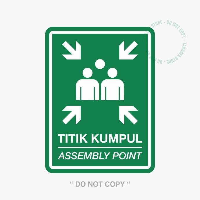 

Rambu Sign K3 Titik Kumpul 30 X 40 Cm Plat Alumunium Terlaris