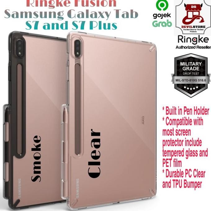

Case Samsung Galaxy Tab S7 Plus S7 Ringke Fusion Case Tab S7 Original Terlaris
