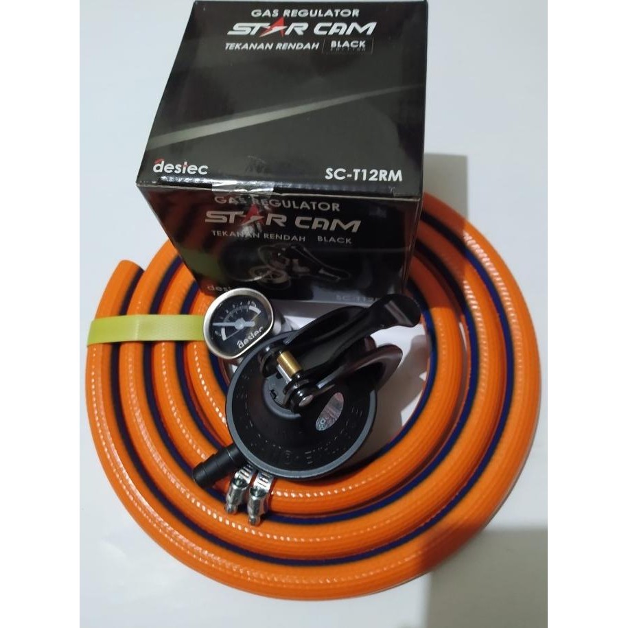 Kitchen || Regulator Modena STARCAM SC-T12RM Selang Gas LPG Modena