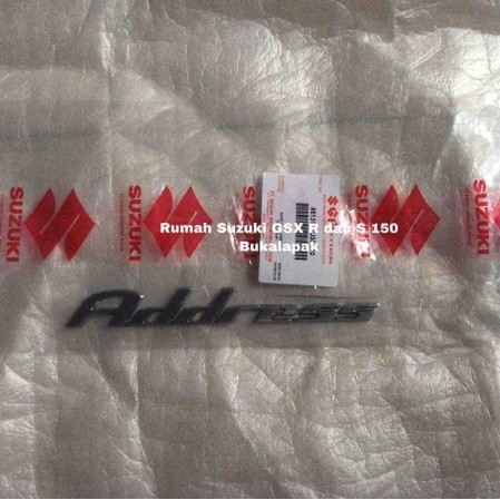 Terbaru Emblem Suzuki Address Logo
