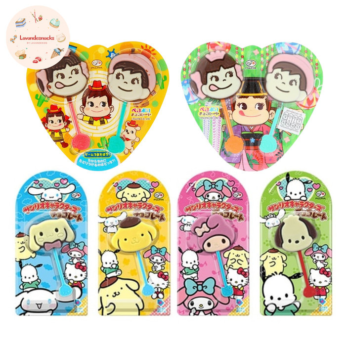 Cokelat Peko Chan Fujiya Peko Chan-Shaped Chocolate