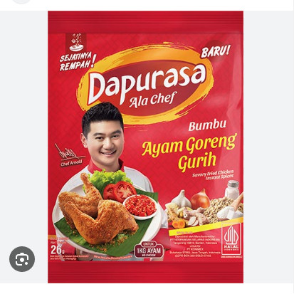 

Bumbu Dapurasa Ala Chef Bumbu Ayam Goreng Gurih Original 100%