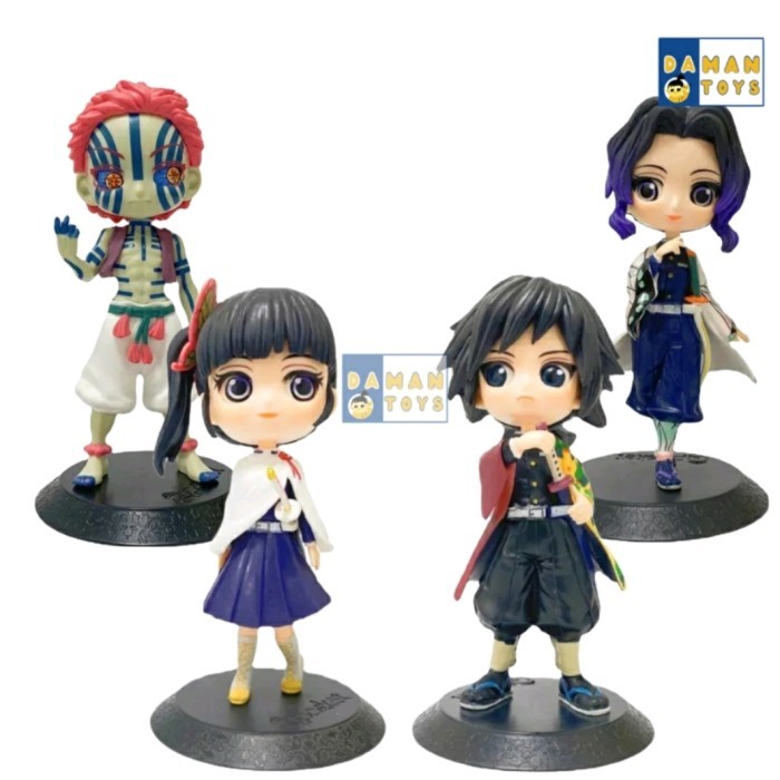 Action Figure Akaza Kocho Demon Slayer Qposket Figure Kimetsu No Yaiba