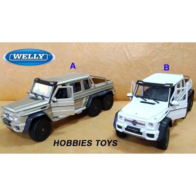 Diecast Welly 1:24 Mercedes Benz G63 AMG 6x6