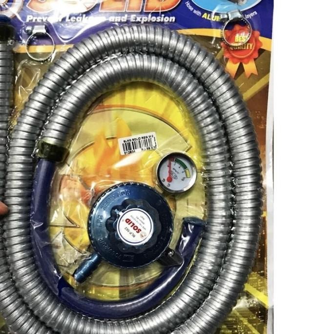 selang gas solid regulator paket