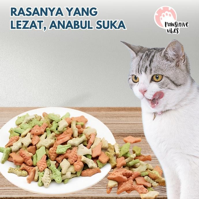 Biskuit Kucing Magic Catnip - Snack Kucing magic Catnip - Cemilan Kuci