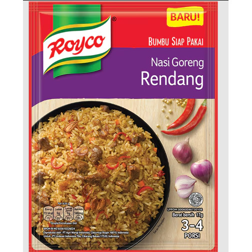

Bumbu Royco Nasi Goreng Rendang Original 100%