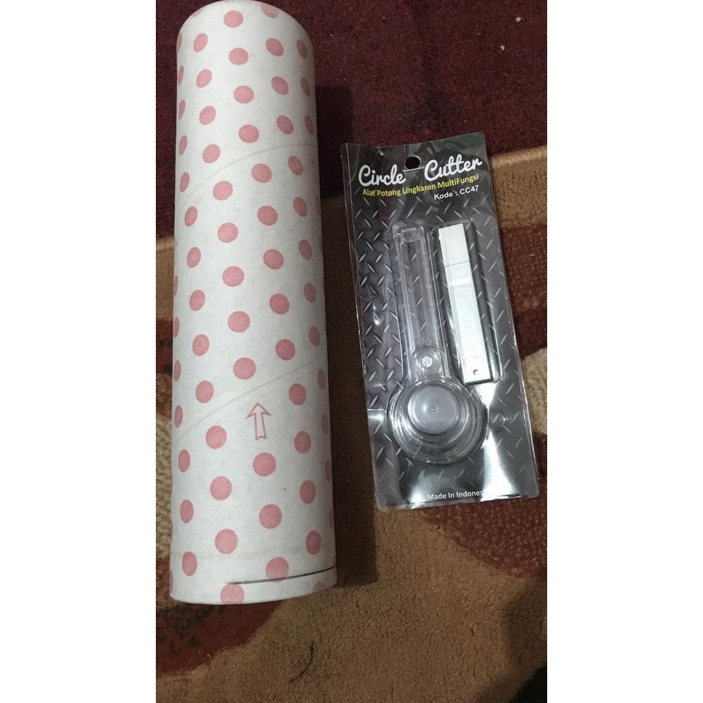 Terupdate Pin Circle Cutter Pisau Potong Kertas Bulat Lingkaran Bundar Neo