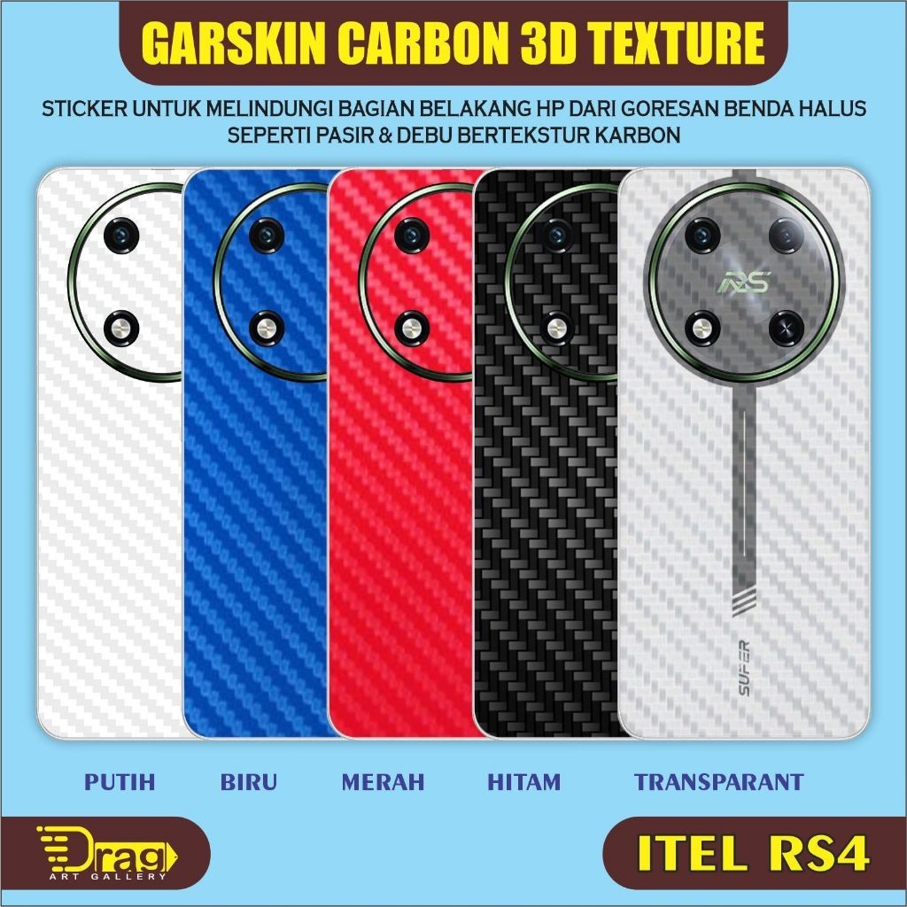 

Wrap* Itel RS4 Wrap Skin Stiker Garksin CUSTOM Gratis (2pcs)