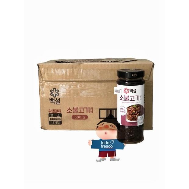 

Beksul Korean BBQ Bulgogi Sauce Marinade- Saus bumbu BBQ- 500g SM88