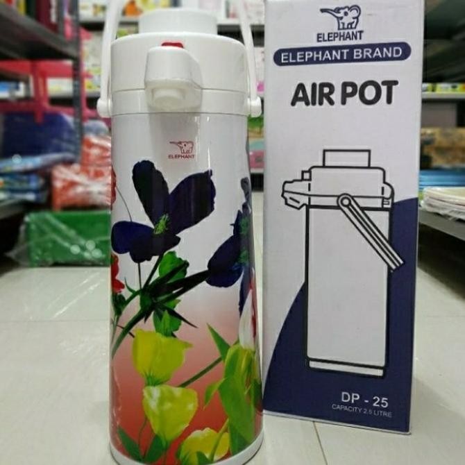 thermos air panas pencet - termos air panas 2500ml - termos pencet